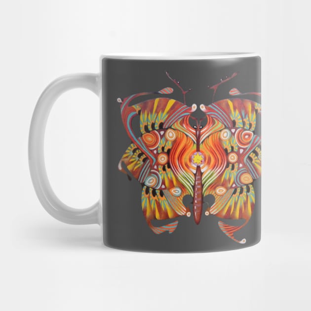 tribal butterfly by federicocortese